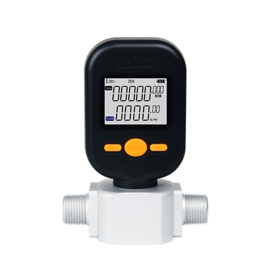 Digital gas flow meter