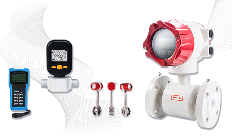 Factory flow meter