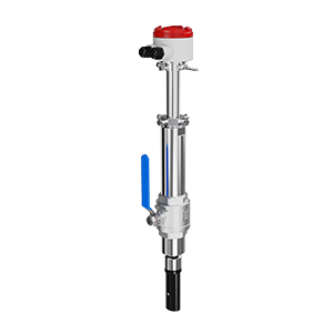 Insertion electromagnetic flow meter